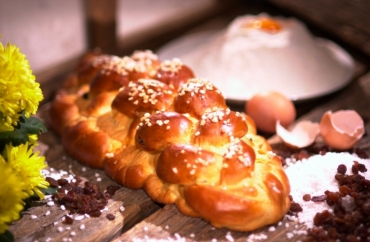 Allerheiligen Striezel 1500g (mit Rosinen,mit Hagelzucker), Scherbauerhof